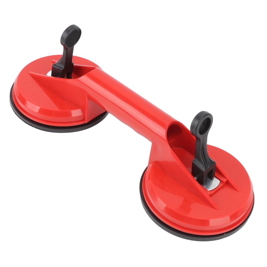 Стеклянная присоска Пластиковый двойной захват для плитки Присоска для пола Ручной съемник присосок