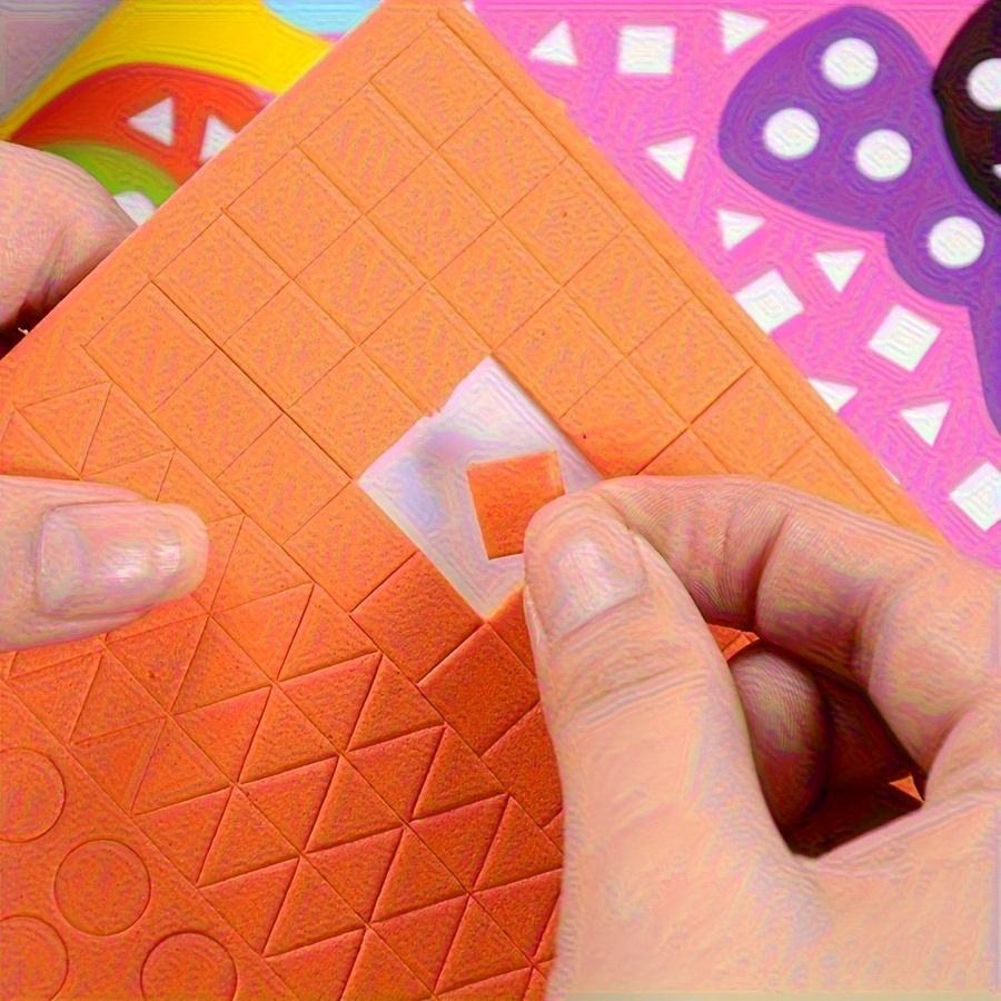 6/12 шт. Набор для DIY-мозаики Яркие 3D-наклейки из ЭВА-пены Поделки Мультяшные Животные Транспортные Средства Создание Настенного Искусства Домашний Декор JXB