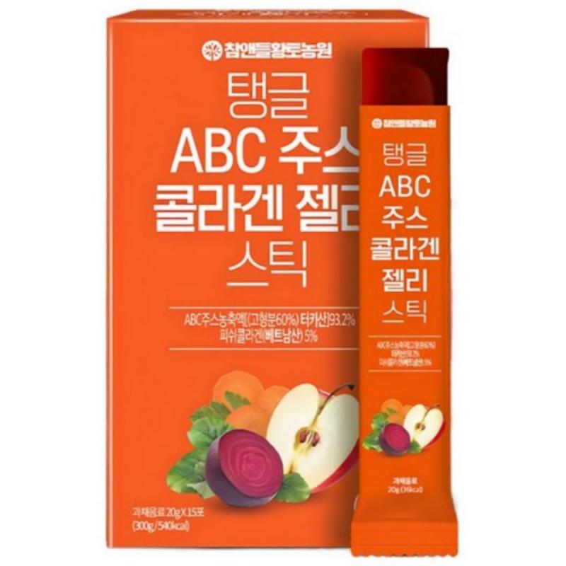 Chamndle htfarm Hwangto Farm Tangy ABC Juice Collagen Jelly Stick 15EA/30EA