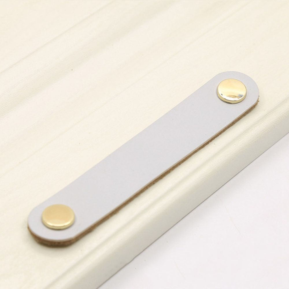 Кухонный шкаф Фурнитура для шкафа Мягкие ручки для ящиков Мебельные ручки Кожаные ручки Дверные ручки