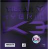 TIBHAR Накладка для настольного тенниса Hybrid K3 FX Max Красная