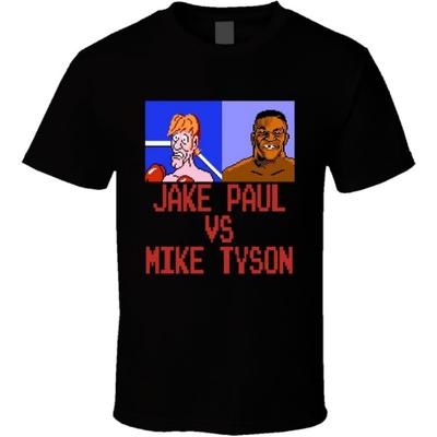 Футболка Jake Paul против Майка Тайсона Punch Out