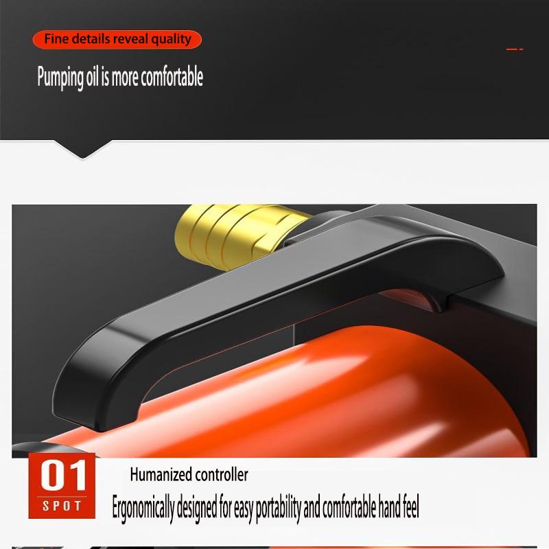 600W Oil Pump New 12v24v220V Oil Pump Household Diesel Pump High-power Vehicle Use