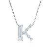 Fashion Luxury Letter Necklace Fade-resistant Moissanite Clavicle Chain Womens Daily Wear