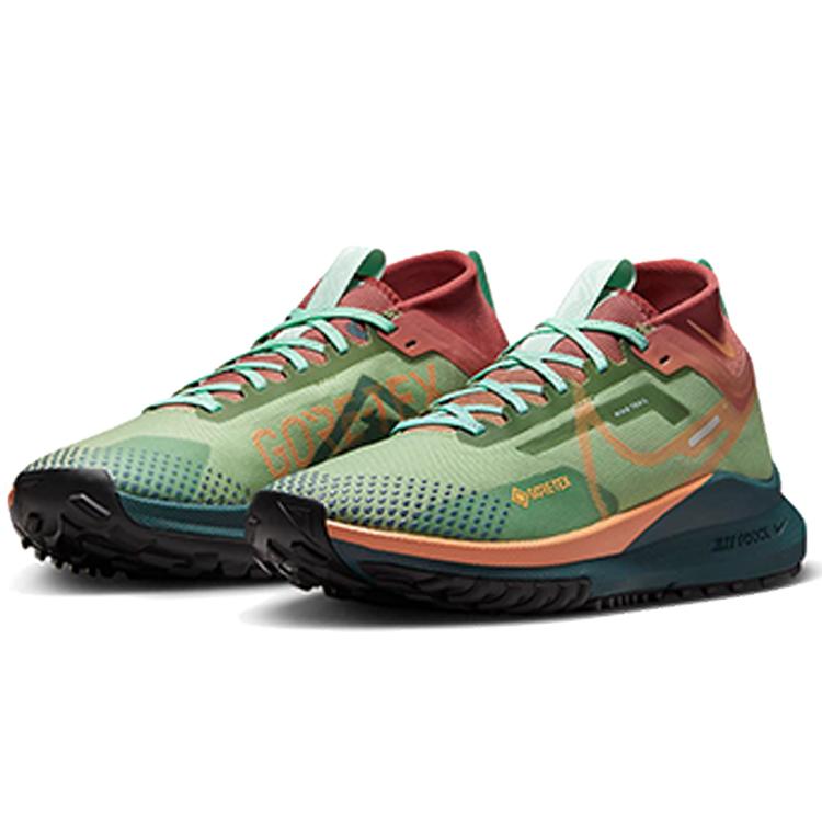 Nike Женские кроссовки React Pegasus Trail 4 GORE-TEX 'Alligator Orange Trance' (женские размеры) Кроссоссовки Аллигатор / Мятная Пена / Каньонный Ржавый / Оранжевый Транс