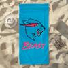 Горячее полотенце M-Mr Beast для плавания, йоги, спортзала, быстросохнущее, мягкое и приятное для кожи, пляжные полотенца, всесезонное