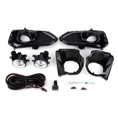 2 шт. светодиодные противотуманные фары в сборе 12 В подходят для Honda Fit Jazz 2017 2018 (ЕС и США)