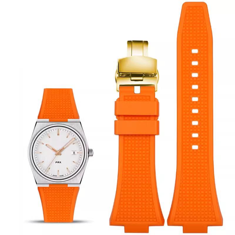 Ремешок для часов Tissot PRX Series Super Player T137.407/T137.410, браслет, бабочка, мужской, высокое качество, 26*12 мм