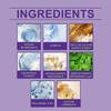 Purple Whitening Tooth Powder - Brighten Teeth, Remove Stains & Fresh Breath - Gentle, Daily Oral Care in 50g Travel-Friendly Pack