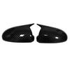 For Mercedes Benz Smart Fortwo W451 2008-2014 ABS Car Rearview Side Mirror Cover Wing Cap Exterior Door Trim Adhesive Sticker