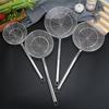 Long Handle Colander Oil Round Stainless Steel Food Filter Fried Grid Strainer