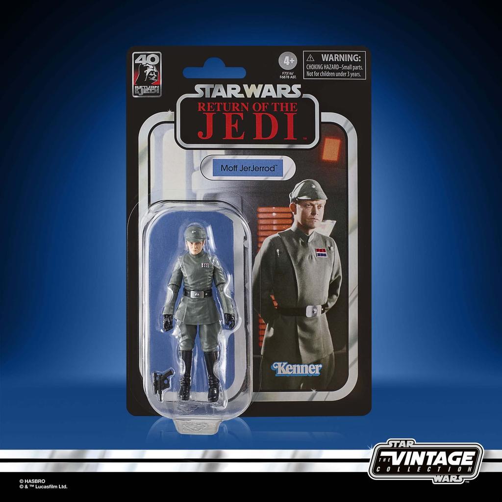 STAR WARS Vintage Collection Moff J'jerrod, Return of the Jedi 3.75-inch Collectible Action Figure, Ages 4 and Up