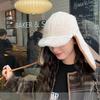 Fishing Bear Japanese Lamb Velvet Lei Feng Hat for Women Autumn and Winter Students Cute Couple Warm Cycling Ski Hat