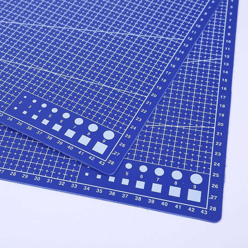 A3 A4 5 коврик для резки ПВХ верстак для лоскутного шитья, ручной нож для шитья, нож для гравировки, кожаная разделочная доска, односторонняя подкладка