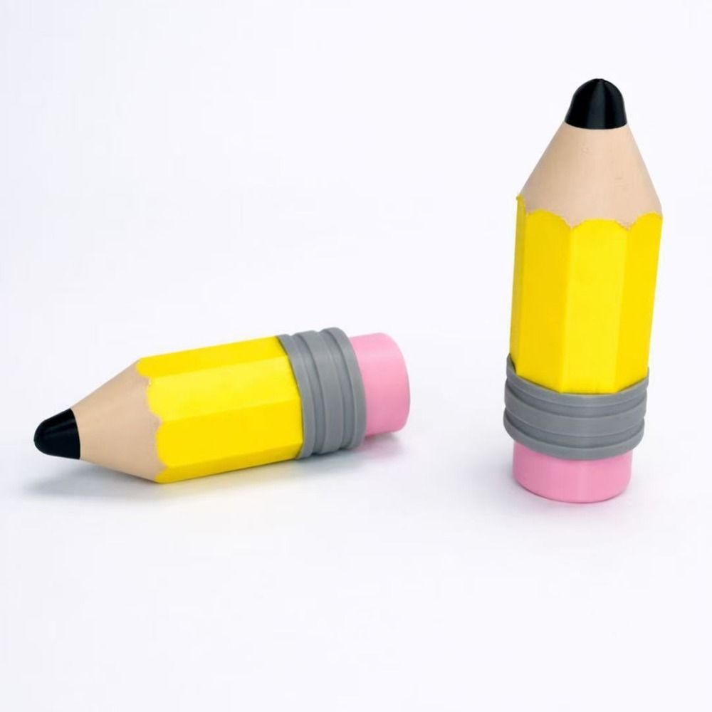 Creative Finger Button Pendant Pencil Shape Finger Button Toys Bag Pendant