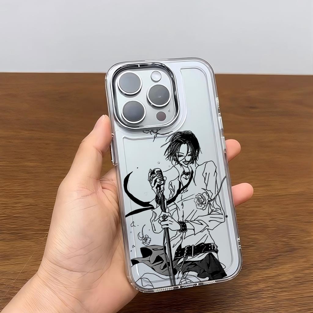 Новый Крутой Аниме Чехол Для Телефона Девушка Для Nana Osaki Line iPhone 17 16e 16 15 14 13 12 11mini Pro Max X XR XSMAX 8 7 Air Plus Чехол Y2K