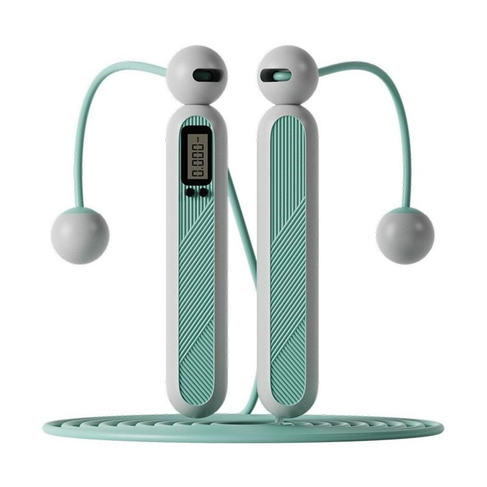 Adjustable Cordless Counting Skipping Rope with Counter Skipping Ropes Unisex