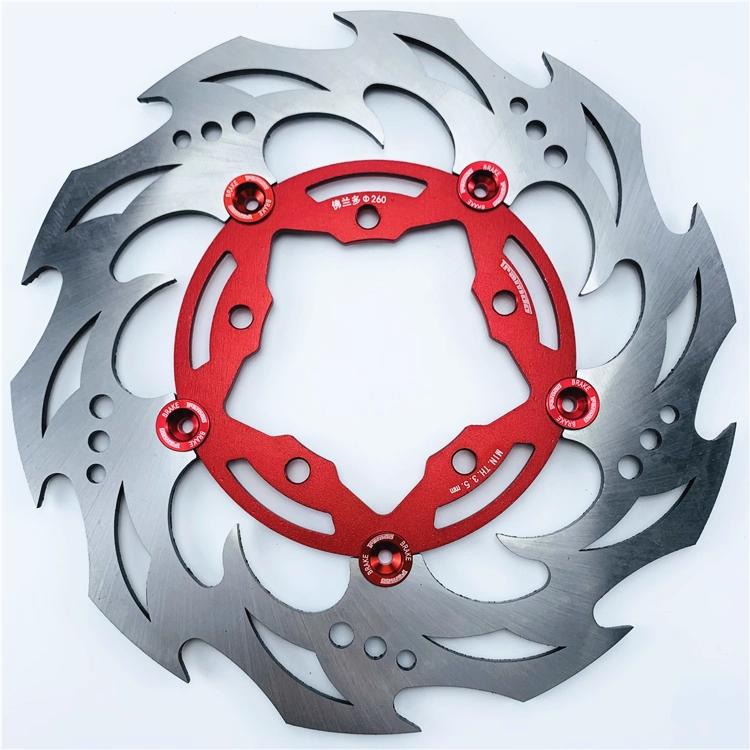 Universal Electric motorcycle Floating disc 220mm/260mm brake disc For For Yamaha Aerox Nitro BWS Zuma RSZ JOG Force M3 N1s