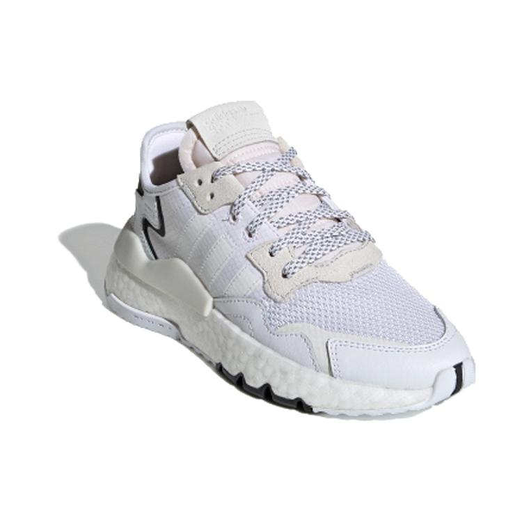 adidas Originals Nite Jogger Низкие Спортивные Повседневные Кроссовки Белый Коричневый Подростки EE6482