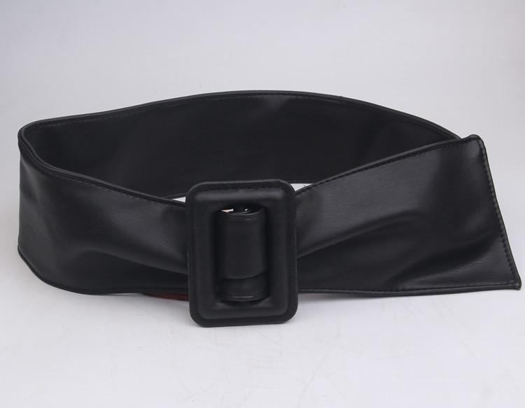 Женский мягкий пояс-стример, пояс для тренча, многоцветный, декоративный пояс для юбки, мягкая кожа, женский простой широкий пояс