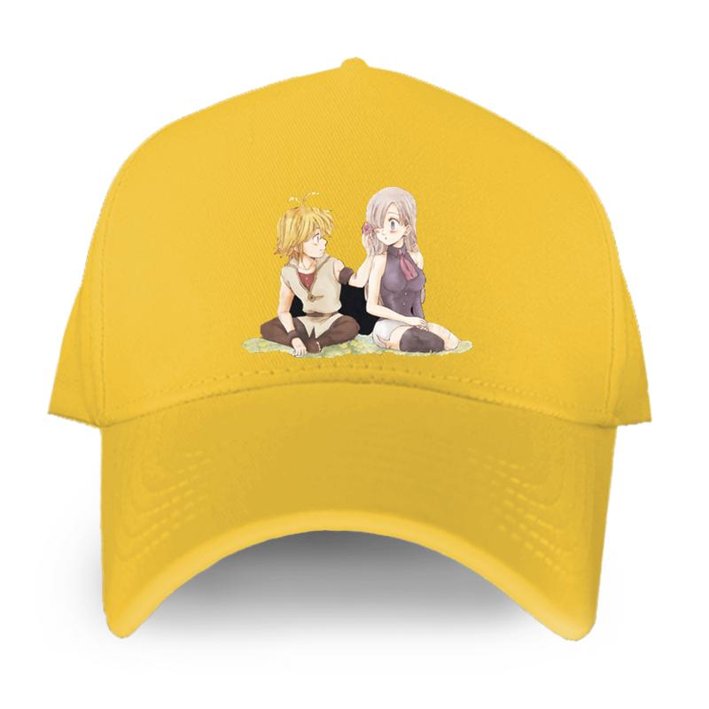 Бейсболка для взрослых «Семь смертных грехов», японская анимация, унисекс, женские кепки, модная шляпа в стиле хип-хоп