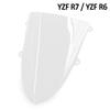 For Yamaha YZF-R7 2021-2025 YZFR7 YZF R7 R6 YZF-R6 New Motorcycle Screen Double Bubble Windshield Deflector Protector WindScreen