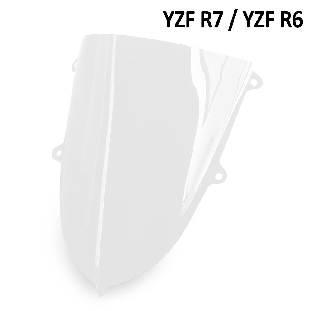 For Yamaha YZF-R7 2021-2025 YZFR7 YZF R7 R6 YZF-R6 New Motorcycle Screen Double Bubble Windshield Deflector Protector WindScreen