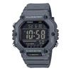 Серия Black Светодиодная подсветка Цифровые часы AE-1600H с 10-летним сроком службы, Серые, AE1600H-8BV