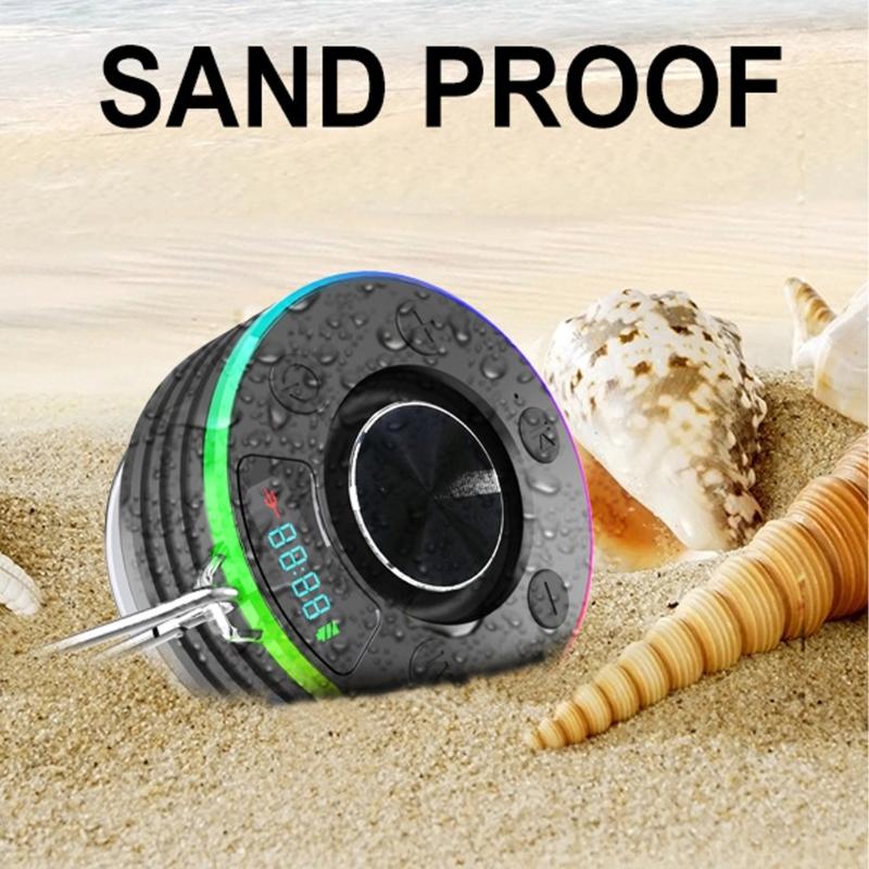 Светодиодная подсветка Bluetooth-совместимый Плавающий динамик Водонепроницаемый Портативный Сопряжение Перезаряжаемый Светильник для бассейна Для улицы