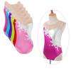 Gymnastics Dance Training Clothes Kids Girls Sleeveless Sequins Decor Skating Leotard