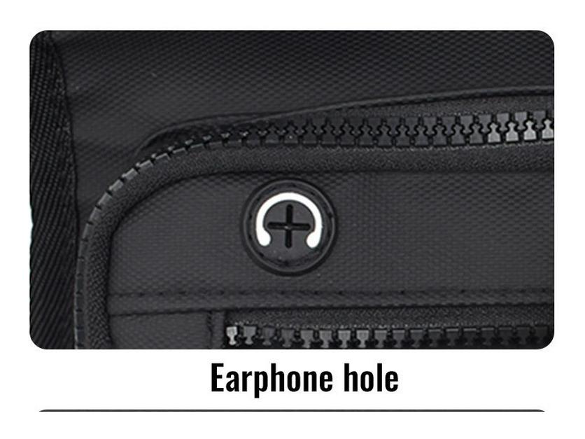 Мужская повседневная нагрудная сумка для велоспорта и пешего туризма - Функциональная сумка-жилет для бега и фитнеса