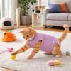 Adjustable Cat Recovery Suit Elastic Pet Jumpsuit Pet Body Suit Pet Soothing Clothes  After Neuter