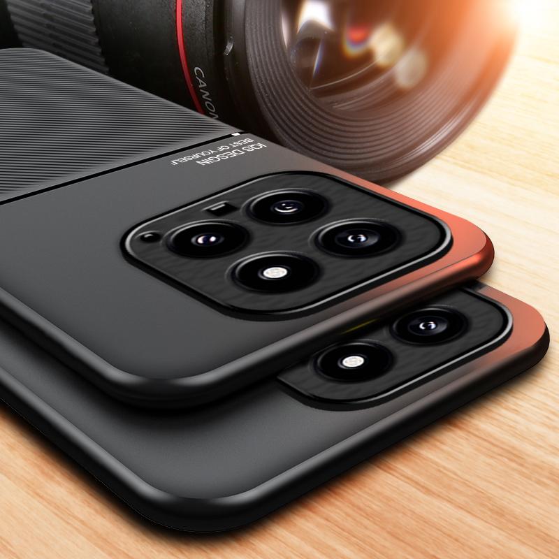 Для Xiaomi 14 Чехол Магнитная Крышка Мягкая Рамка Funda для Xiaomi 14 Pro Xiaomi14 Pro 5G Чехлы для Телефона Capa 23127PN0CC 23127PN0CG