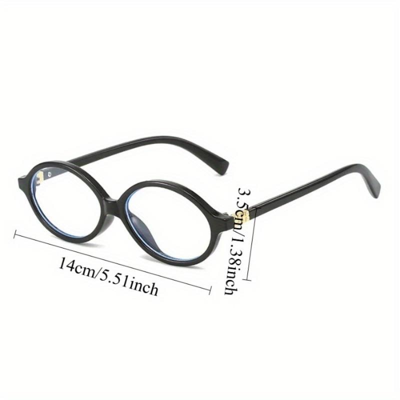 2/3 шт. Очки с овальной ретро-оправой в стиле Y2K для женщин - Леопардовый принт, милые и крутые очки