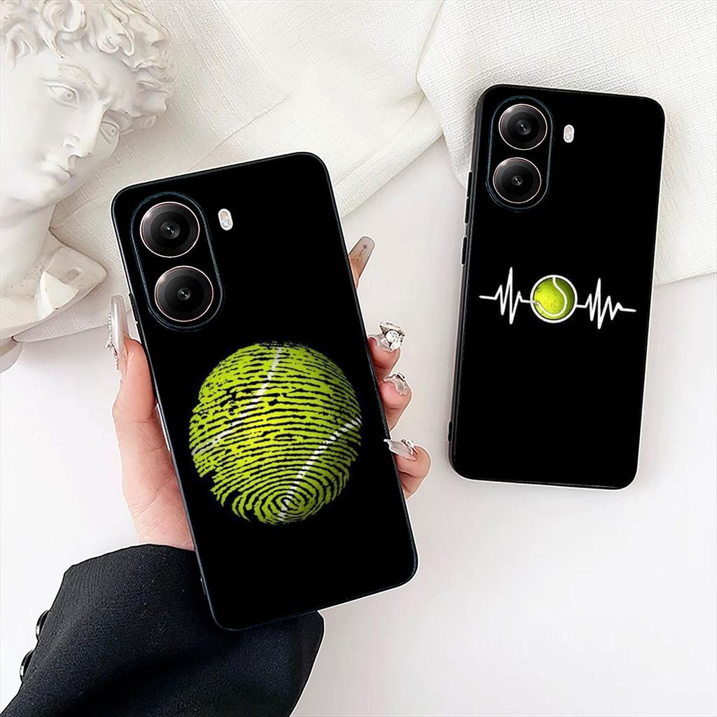 Чехол для телефона 'Теннисный фанат' для Xiaomi Poco C85 C65 C75 X7 X6 M6 M8 F7 F8 Ultra F6 Pro 4G 5G Защитный чехол