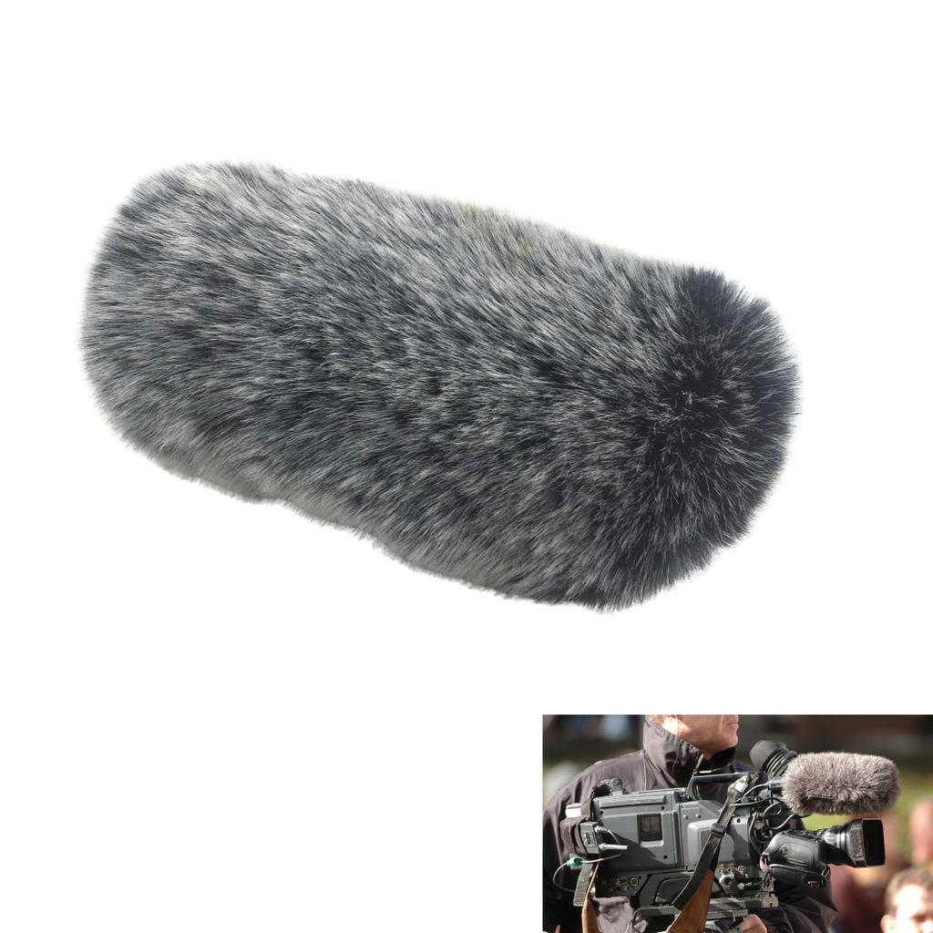 HAPPY SUGAR Microphone Cover Windscreen Wind Jammer Stereo Microphone Soundproof Microphone Wind Noise Noise Pop Guard