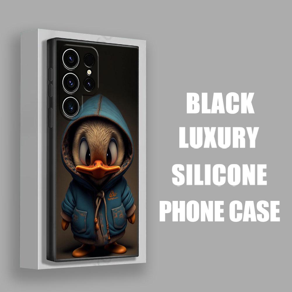 Утка Собака Лягушка Тигр Обезьяна Мультяшный Чехол S26Ultra Для Samsung Galaxy S26 S25 S24 S23 S20 S21 FE S22 Ultra Plus Мягкая Защитная Крышка Телефона