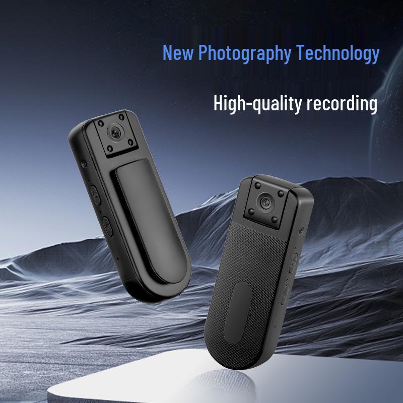 WiFi-камера с клипсой для крепления и диктофон - Мобильное/Конференц-шумоподавление, Видеосъемка с защитой от дрожания для домашних животных/спорта, Запись фото и аудио.