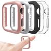 Чехол для Apple Watch Case 46мм 42мм 41мм 45мм 44мм 40мм 38мм Аксессуары PC Защитный бампер iWatch Серия 10 9 7 8 6 se 5 4 3