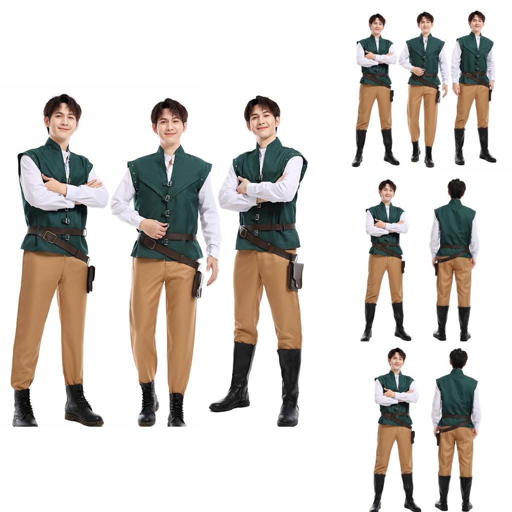 Волшебный Костюм Принца С Длинными Волосами Для Косплея На Фэнтезийные Мероприятия И События