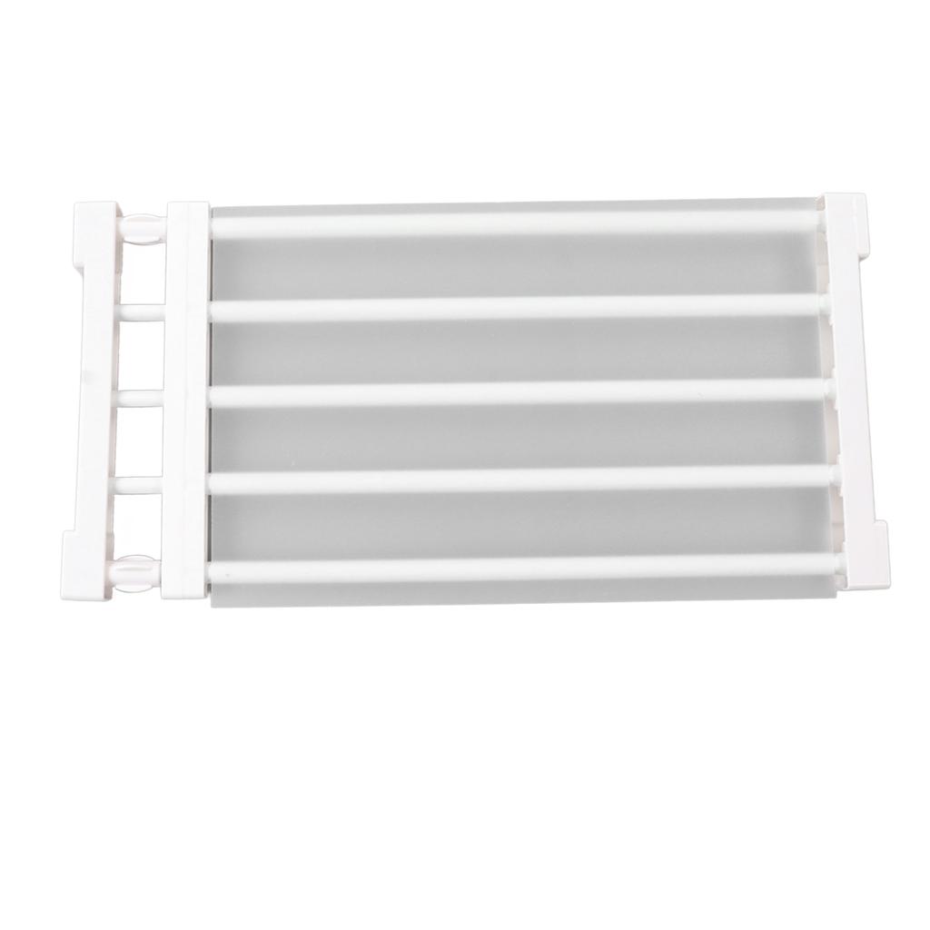 Closet Tension Shelf Expandable Nail Free Cabinet Divider Storage Rack for Wardrobe Cupboard