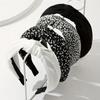1/4pcs Chic Leopard Print Headband with Center Knot Solid Twill Cloth Women's Fashion Hair Accessory Girls Stylish Hairband