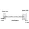 ABS Child Safety Window Chain Non-marking Adhesive  Reliable   Mobile Door