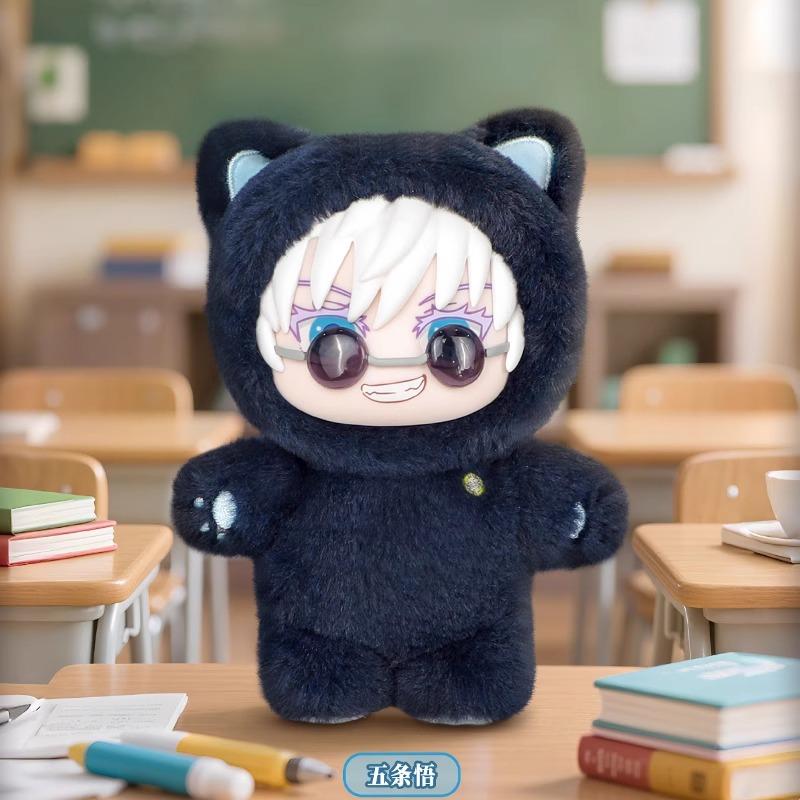Jujutsu Kaisen Битва V2 Серия 'Кошачий Райский Праздник' Милый Плюшевый Брелок-Кукла Аниме Периферия Сюрприз Подарок Для Детей