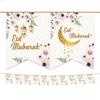 2024 Eid Mubarak Banners Ramadan Decoration For Home Bunting Garland Wall Hanging Islamic Muslim Eid Al Adha Gift Ramadan Kareem