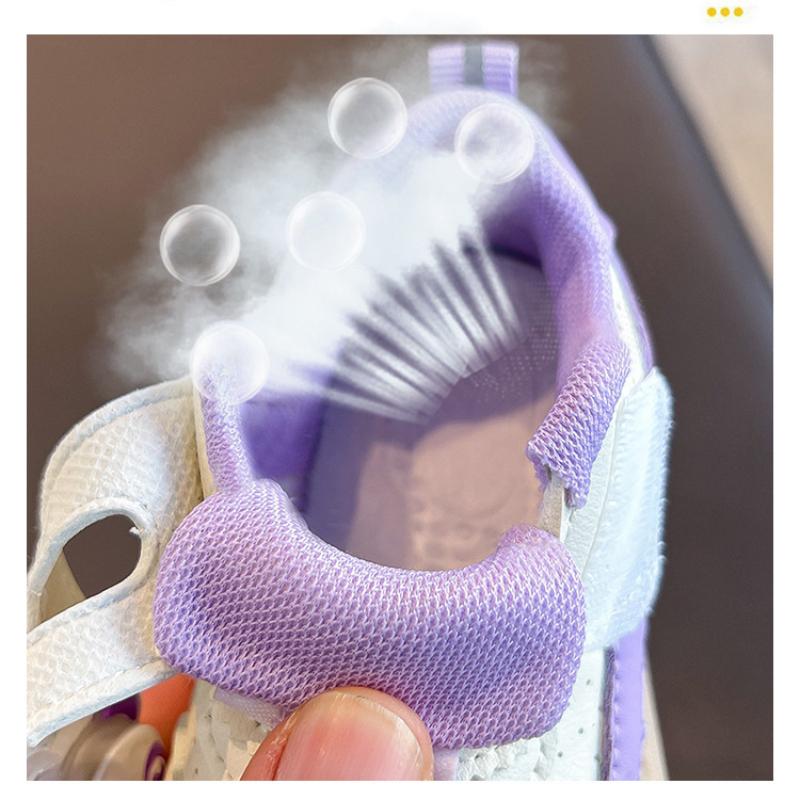 Детская детская обувь для мальчиков и девочек, повседневная мягкая подошва с героями мультфильмов, легкая и дышащая