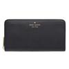 Kate Spade Длинный кошелек WLR00392 Черный Кожа Layla Большой Континентальный Кошелек на Круговой Молнии [Kate Spade] Женский [Аутлет] [Бренд] [Товар]