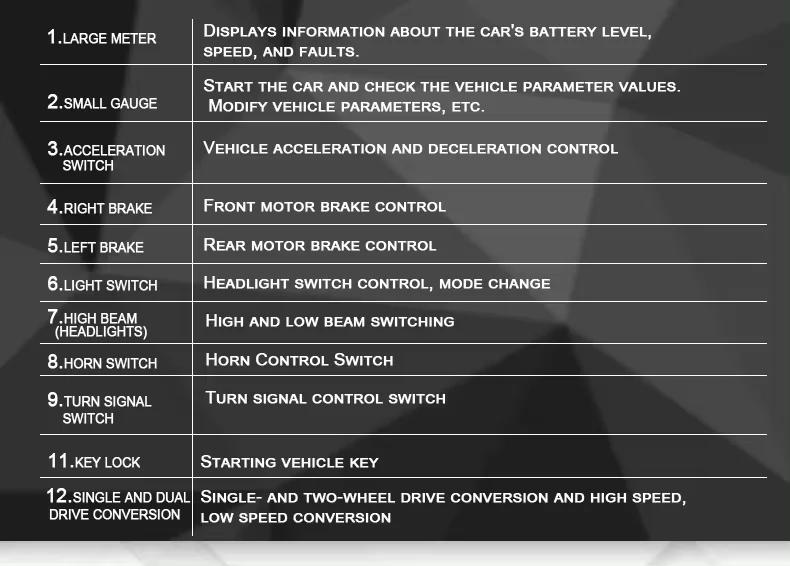 2404 Years 1200W-5000W- 6000W Spring New Electric Scooter Dual Motor Adult Off-Road Electric Scooter