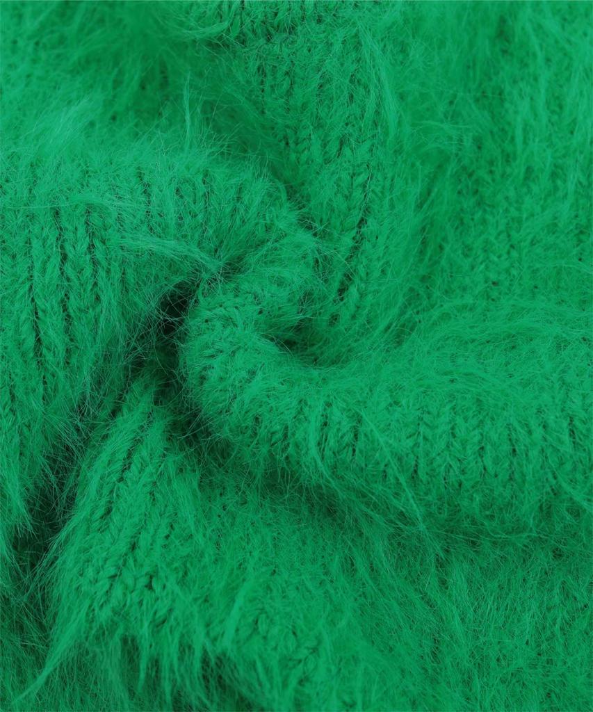 Miette Вязаный Подвязочный Пояс Дизайн Мохнатый Бюстье Свободный Розовый (RCXX0801) Женский, Размер,