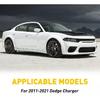 Black Pillar Posts Window Door Trim Covers 6PCS Set FOR DODGE CHARGER 2011-